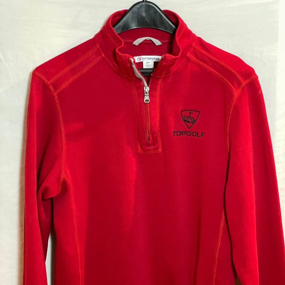 Cutter & Buck - Men's 1/4 Zip w/ Topgolf logo